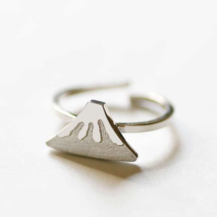 Anello con monte Fuji