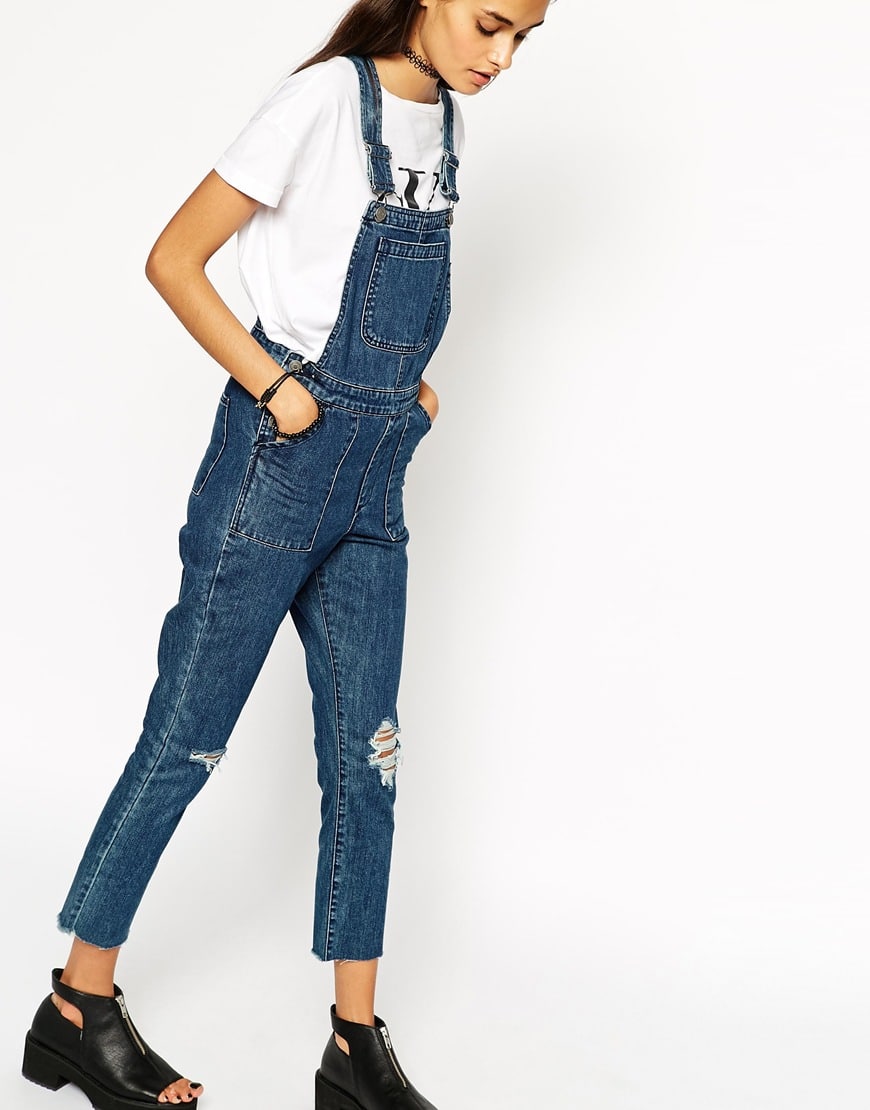 salopette in jeans
