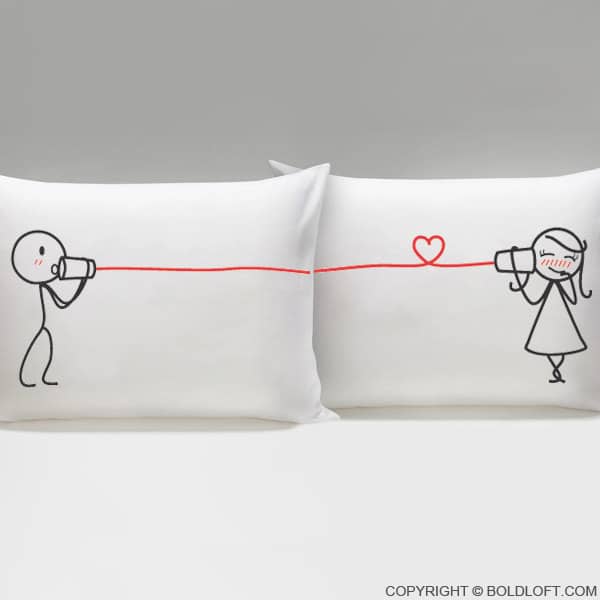 Cuscini romantici