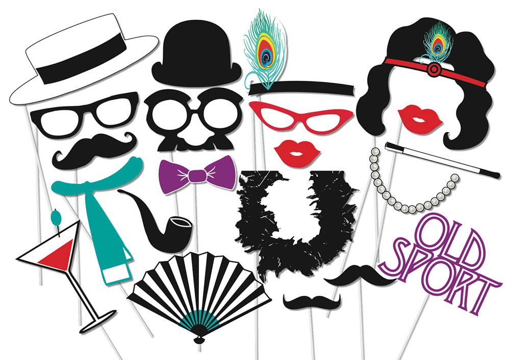 Party props vintage anni 20