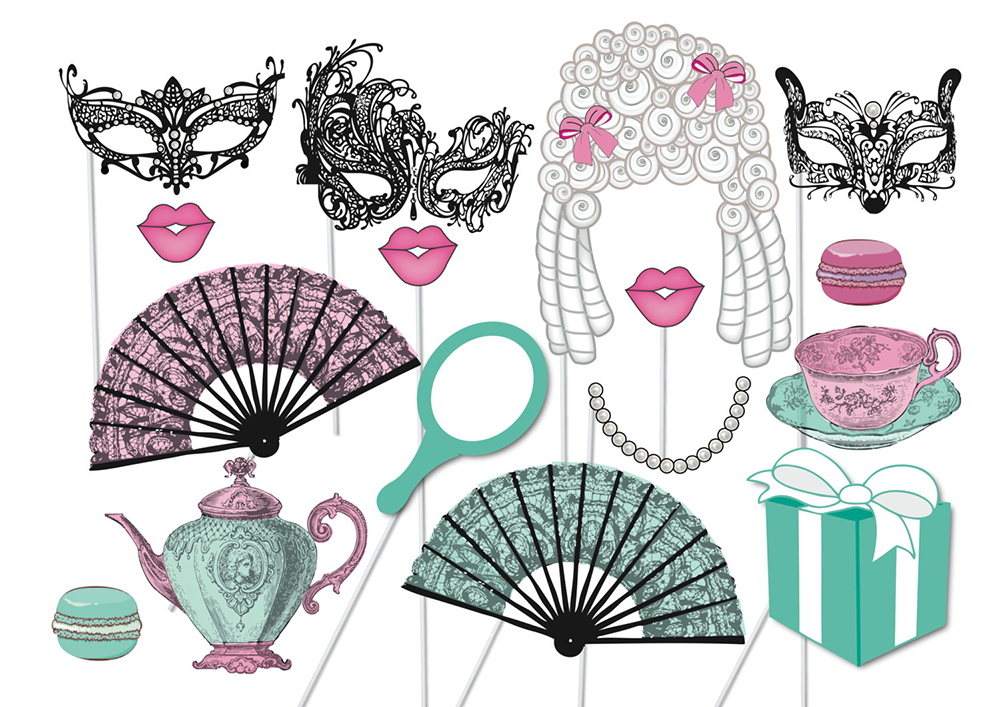 Party props vintage 700