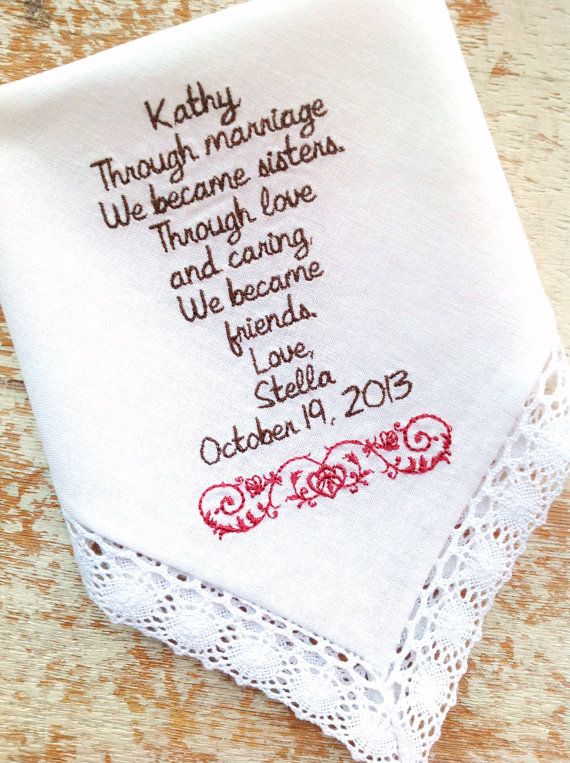 Fazzoletto In Cotone Per Matrimonio – Regalo Emotivo Per Madre E Padre Della Sposa, 30x30 Cm, Confezione Elegante Per Lacrime Di Gioia