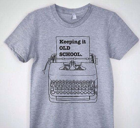 T-shirt con stampa e scritta