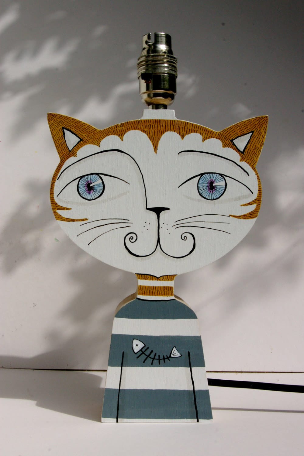 Lampada per cameretta a forma di gatto