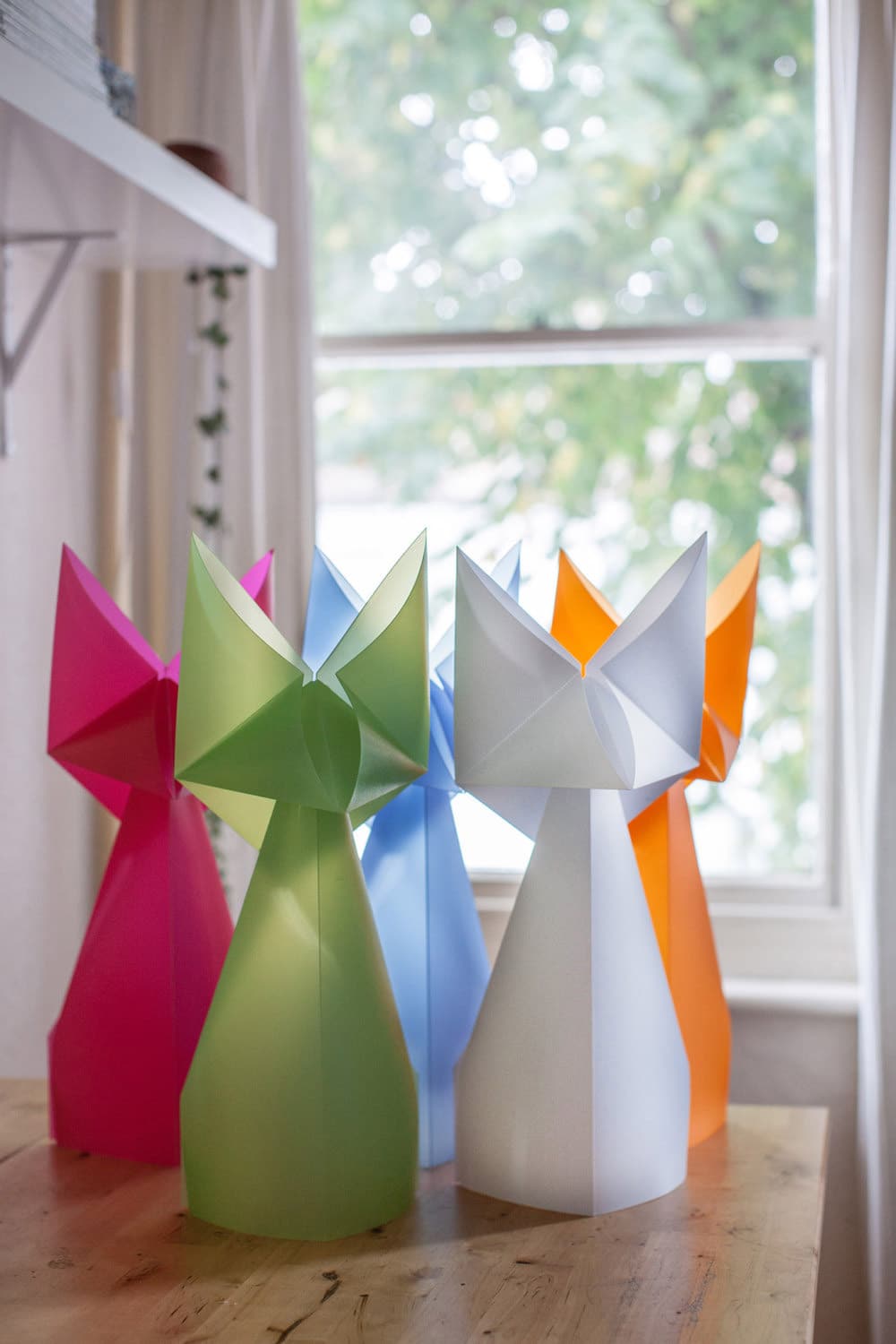 Lampada per cameretta a forma di volpe
