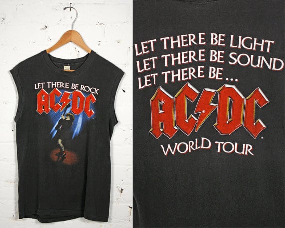 Maglietta del gruppo AC/DC