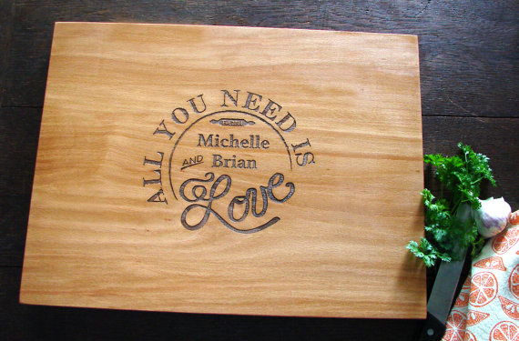 Tagliere in legno personalizzabile