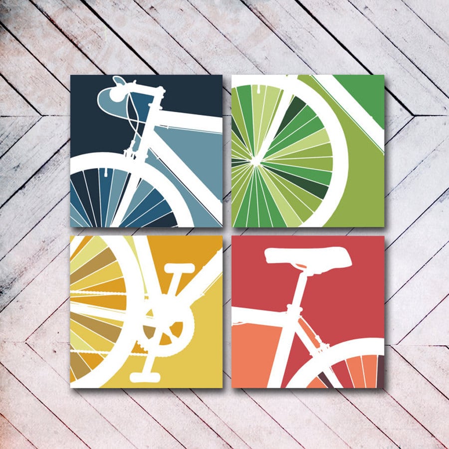 canva con biciclette