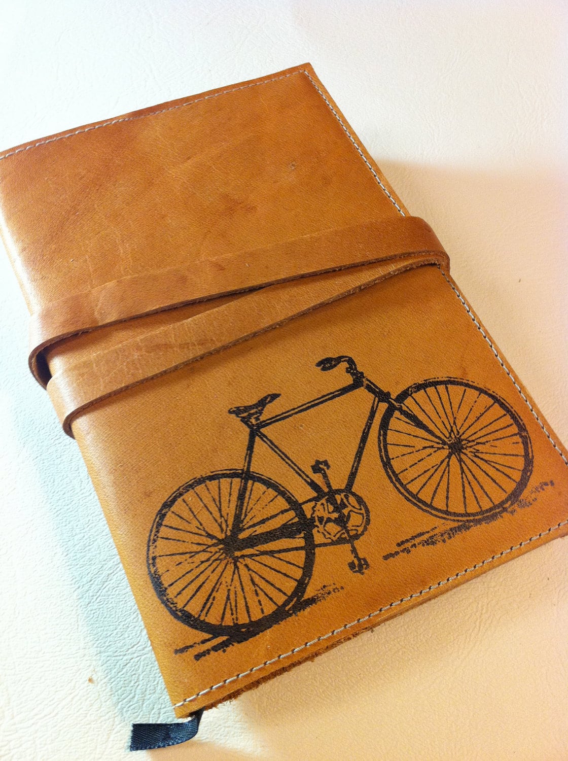 taccuino con bicicletta
