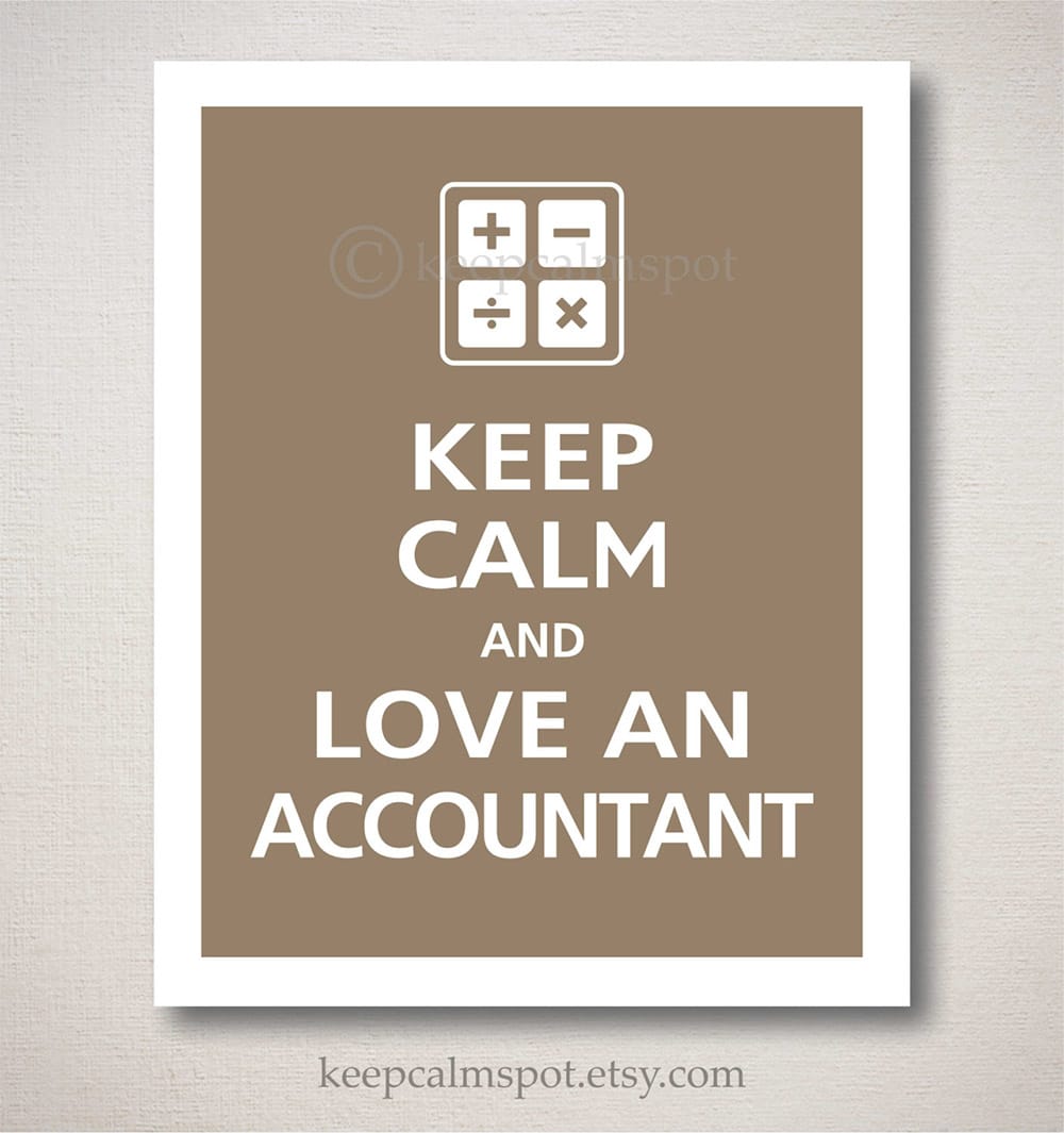 idee regalo per commercialista stampa con scritta keep calm