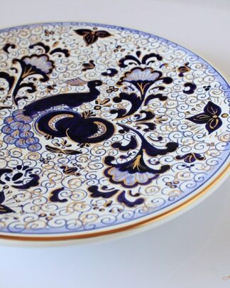 piatto-pavone-oro-ceramica-dipinto-mano421