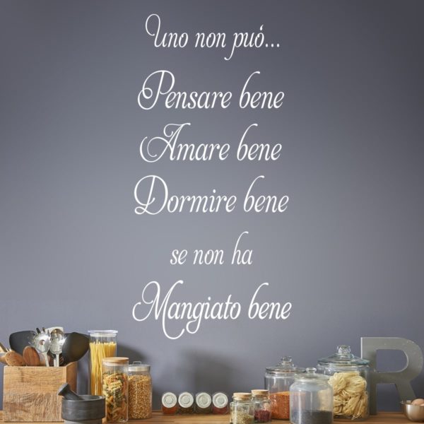 amare-mangiato-bene-adesivo-parete-decorazione amare-mangiato-bene-adesivo-parete-decorazione.