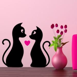 adesivi-murali_Gatti-innamorati_grande1