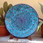piatto-ceramica-penna-pavone