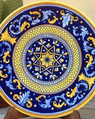 piatto-ceramica-blu-stella-4