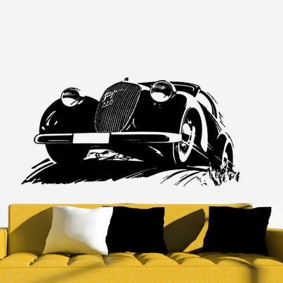 adesivi-murali_Auto-Americana-Anni-50_grande adesivi-murali_Auto-Americana-Anni-50_grande