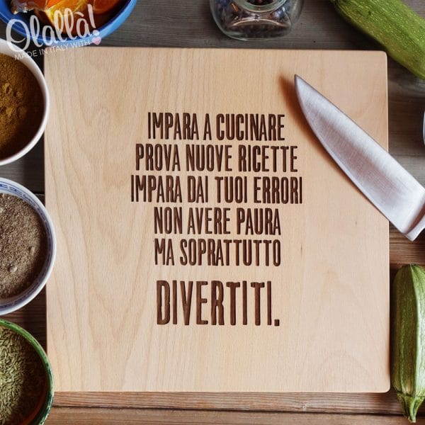 Taglieri con Frasi Motivazionali | Olalla Taglieri con Frasi Motivazionali | Olalla