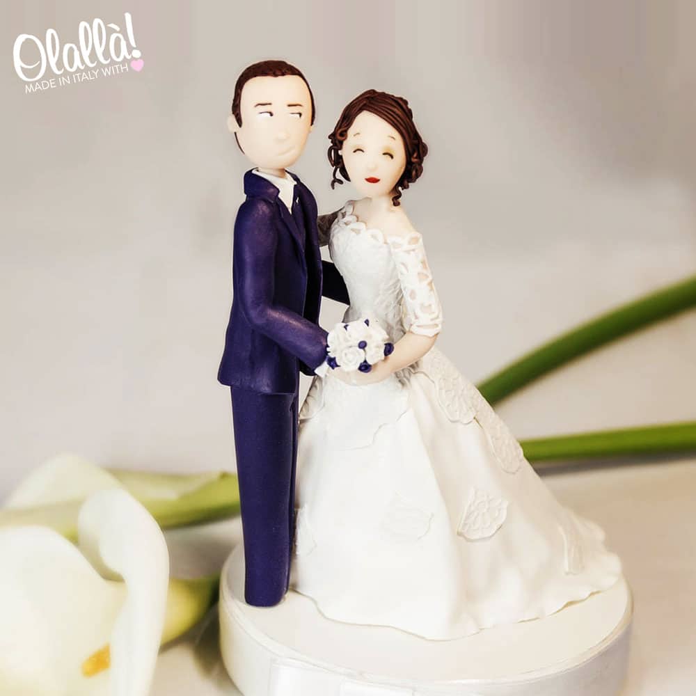 Cake Topper in Fimo Personalizzato Realizzato su Misura