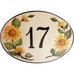 numero-civico-ovale-decoro-girasoli11
