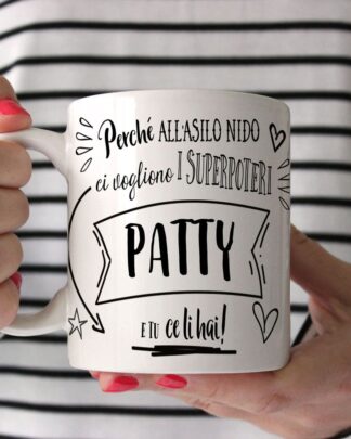 14. Tazza Personalizzata Idea Regalo Maestra “Hai i Superpoteri”