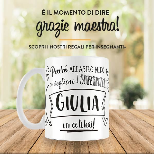 Regali Personalizzati per Insegnanti | Idee Regalo Maestre Fino