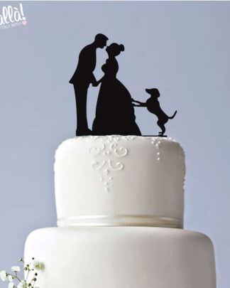 caketopper-matrimonio-sposi-cane