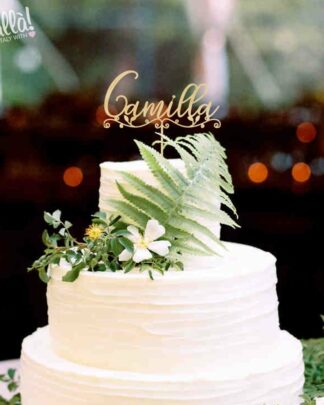 cake-topper-nome-con-decoro-foglie-personalizzato-compleanno