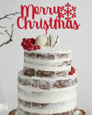 cake-topper-merry-christmas-con-fiocco-neve-personalizzato