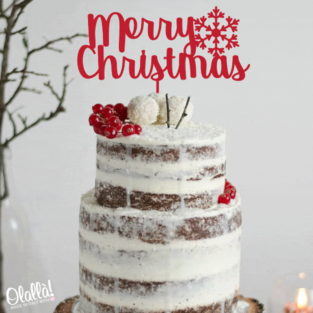 cake-topper-merry-christmas-con-fiocco-neve-personalizzato
