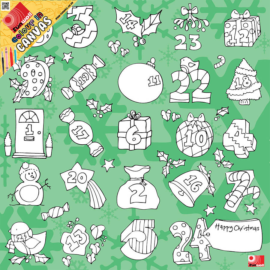 Se hai dei bambini piccoli questa tipologia di calendario dell avvento tutta da colorare fa al caso tuo pleta insieme al tuo bambino il calendario