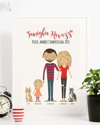 ritratto-personalizzato-famiglia-digitale