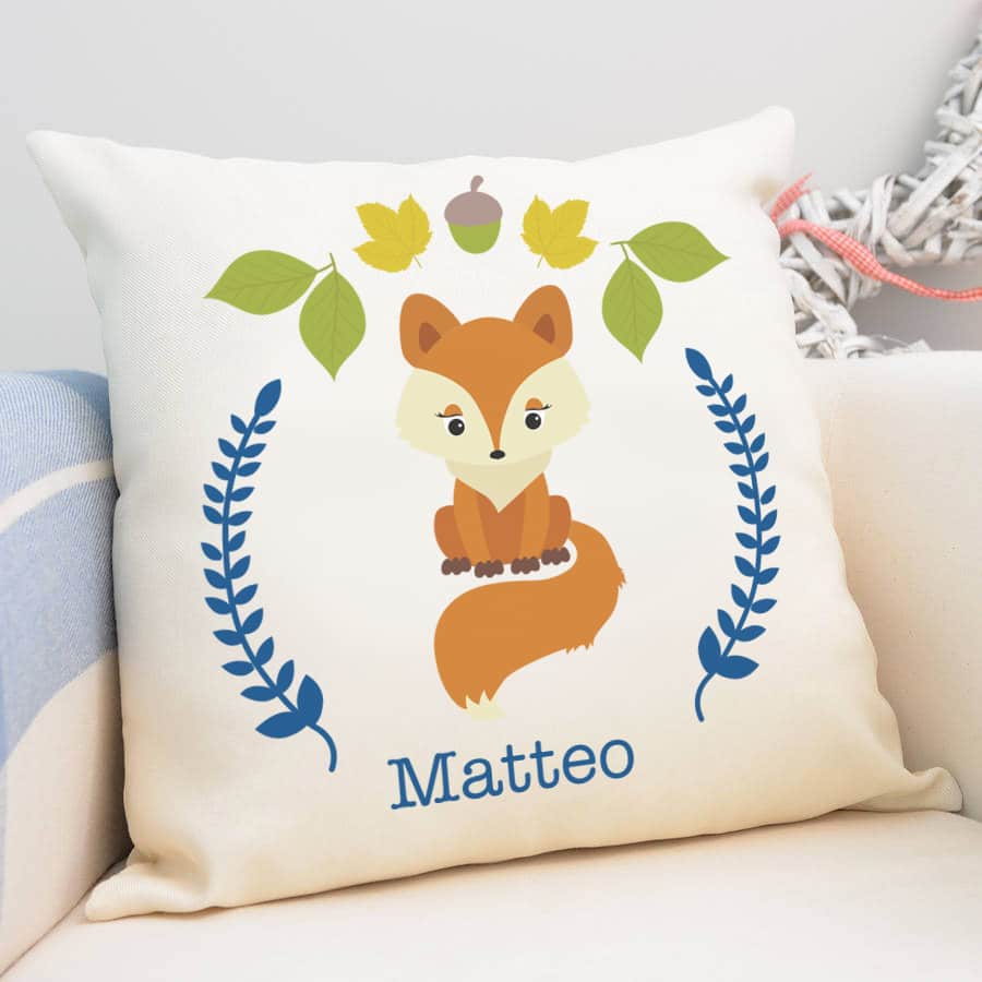 Cuscino personalizzato nascita bambino