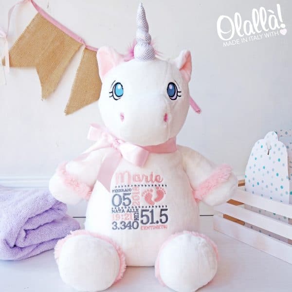 peluche personalizzati nascita