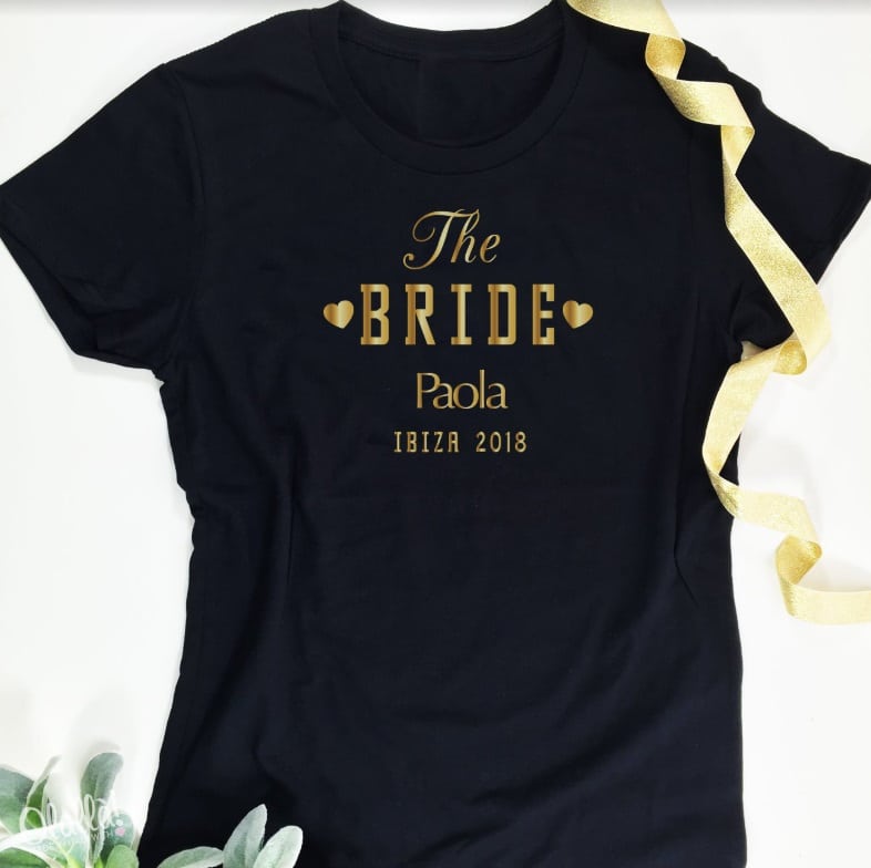 T-shirt donna La Collega della sposa: checklist! Idea regalo per festa di  Addio al Nubilato!