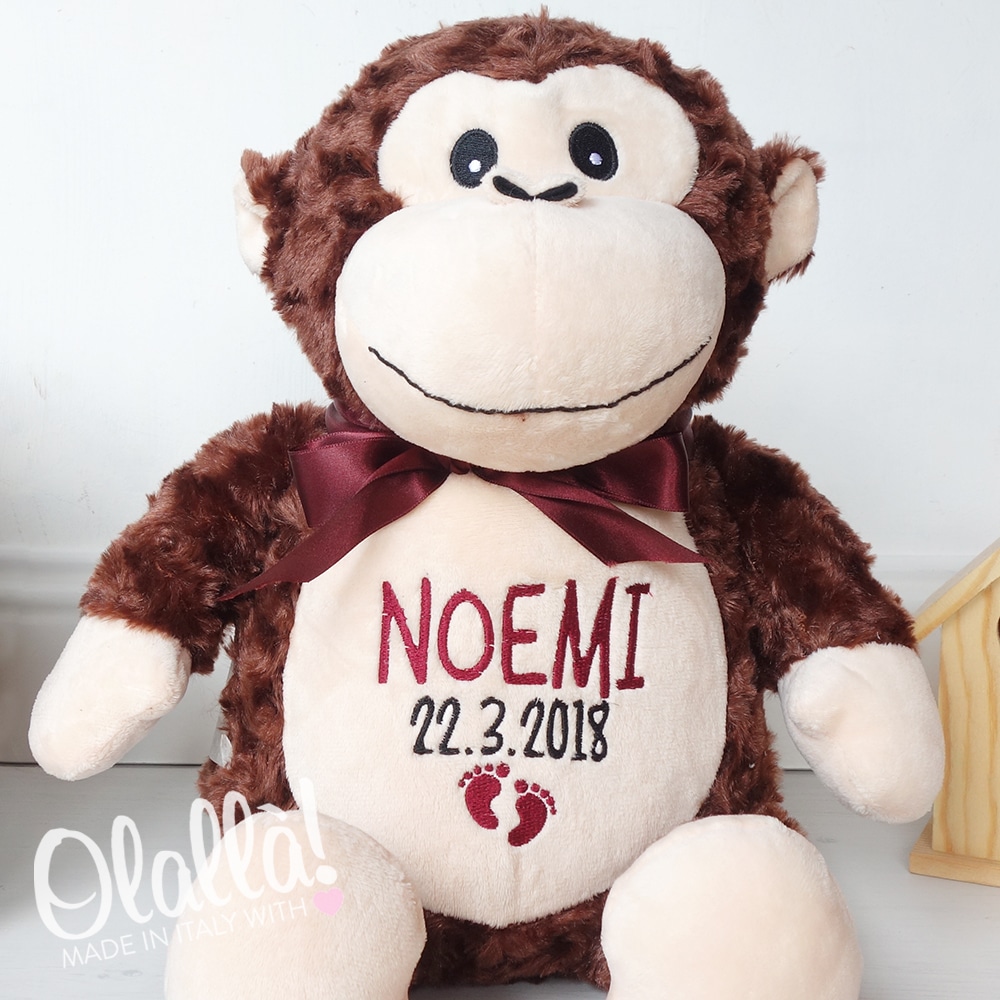 peluche personalizzati neonati