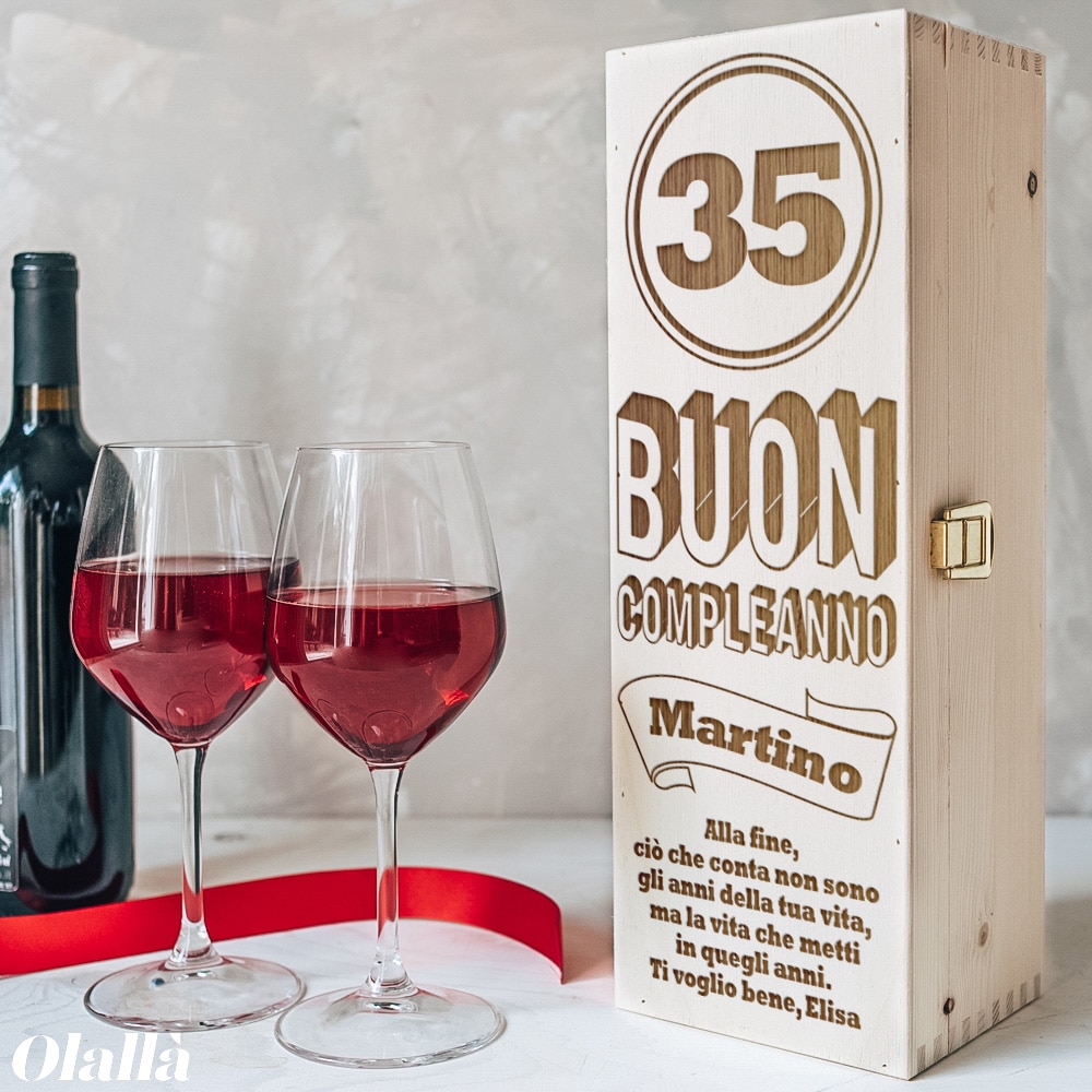 Vino Rosé - Bottiglia personalizzata idea regalo compleanno 18 anni