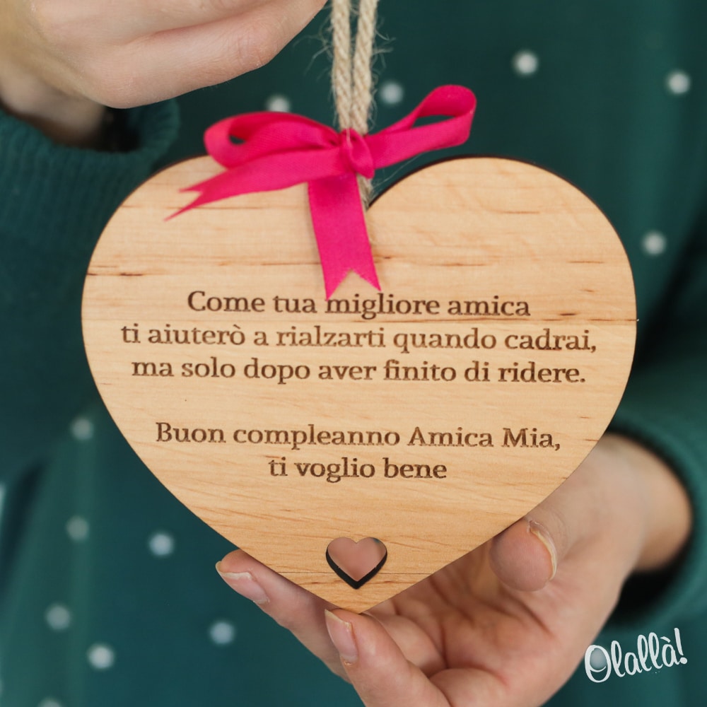 Prendere un Caffè con la Tua Migliore Amica Idea Regalo Per Una Persona  Speciale Nel Tuo Cuore per Un Amico Targa in Legno