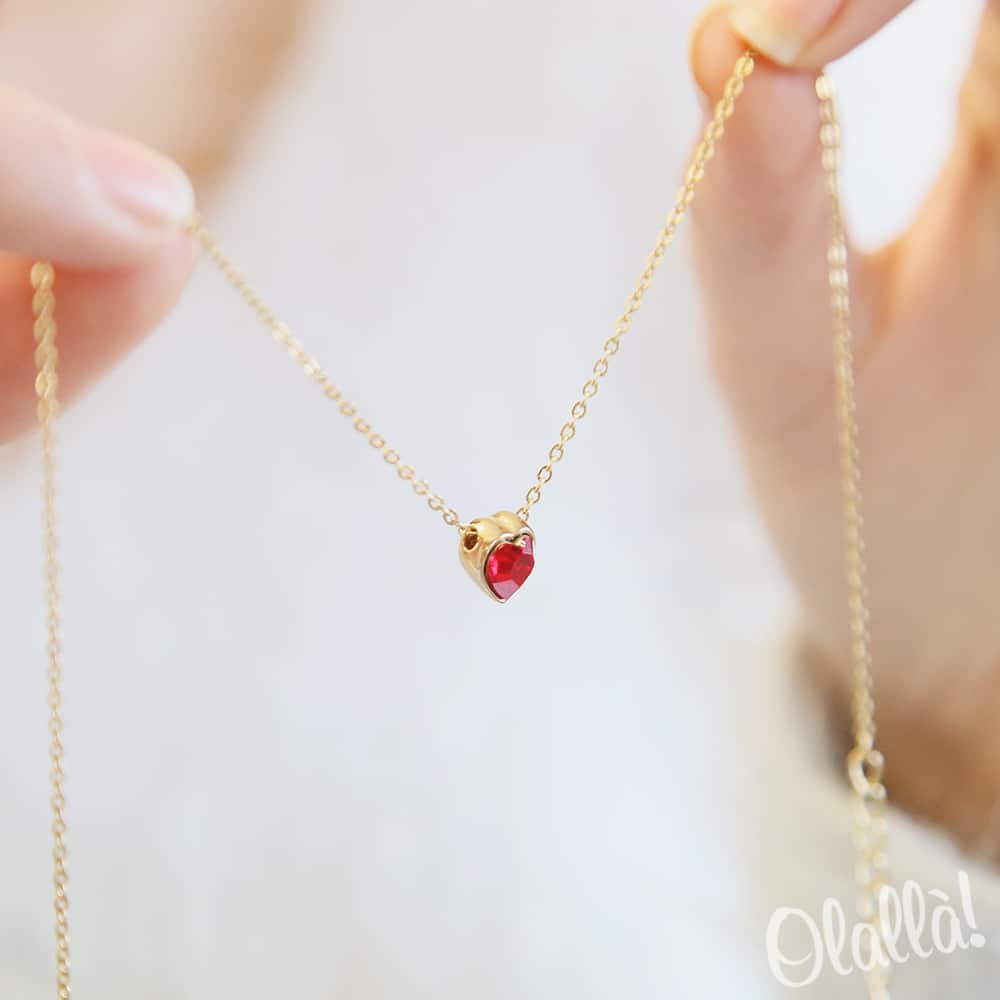 Collana Vintage A Forma Di Cuore Per San Valentino, Ciondolo - Foto 6