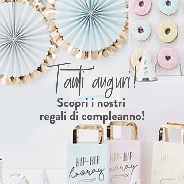 Banner Compleanno Gold - Party House - Foto 6