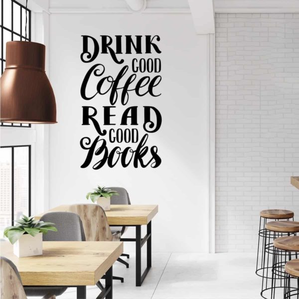 drink-coffee-and-read-books-murale-decorazione drink-coffee-and-read-books-murale-decorazione