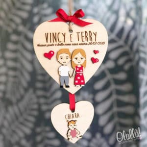 ritratto-targhetta-mini-me-cuore-legno-personalizzato-regalo