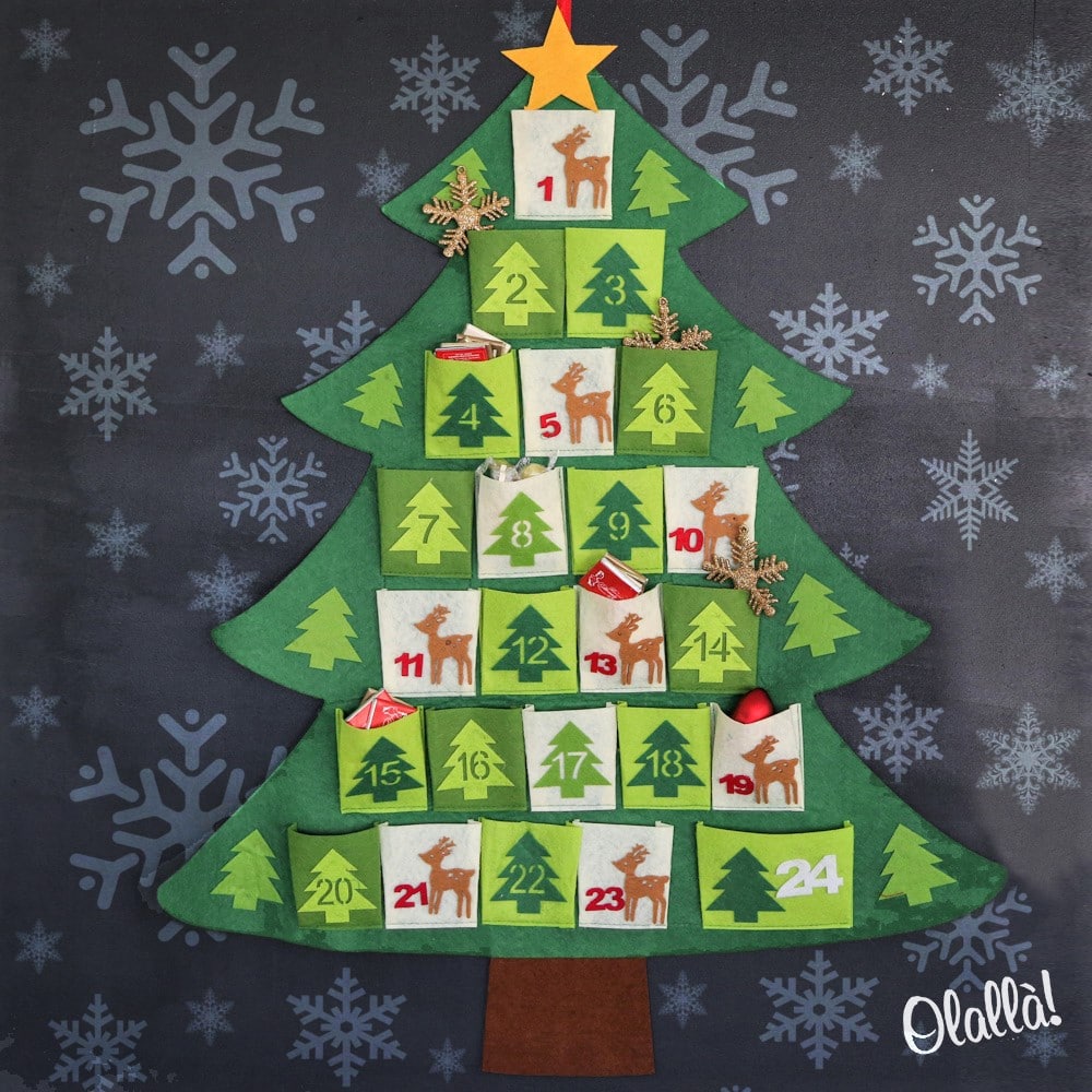 Disegni Alberi Di Natale Originali.Decorazioni Natalizie Personalizzate E Originali Olalla