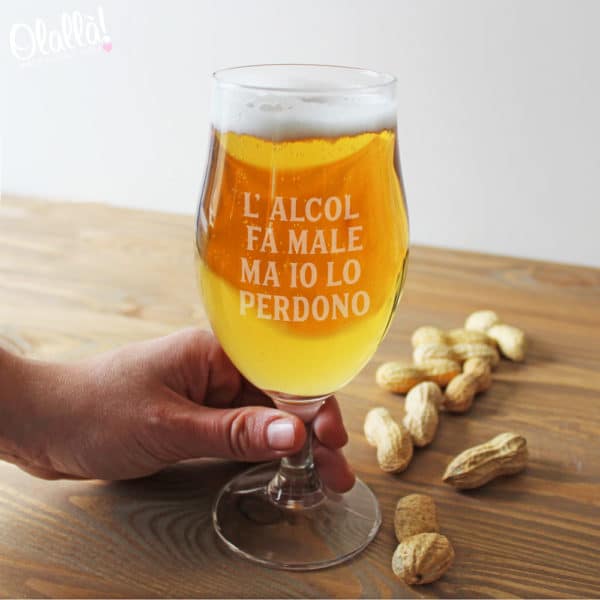 GFD Boccale Birra Personalizzato Con Foto - Capacità 0,5 Litri Ceramica Con Riga Oro - Foto 9