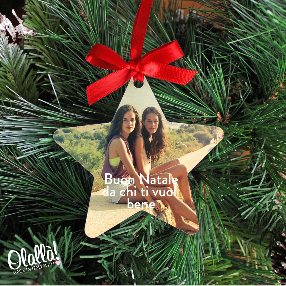 Regalo Di Natale Con Foto.Decorazioni Di Natale Con Foto Olalla