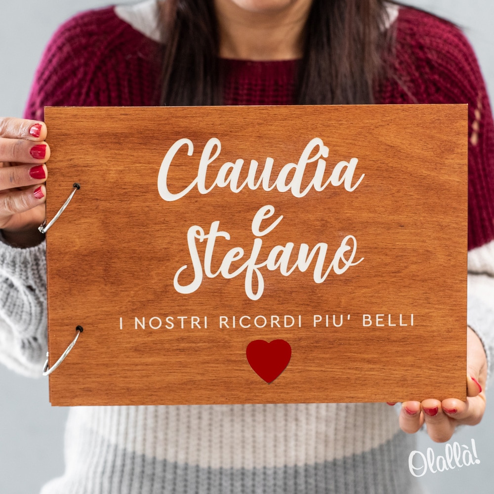 Album foto personalizzato per eventi speciali