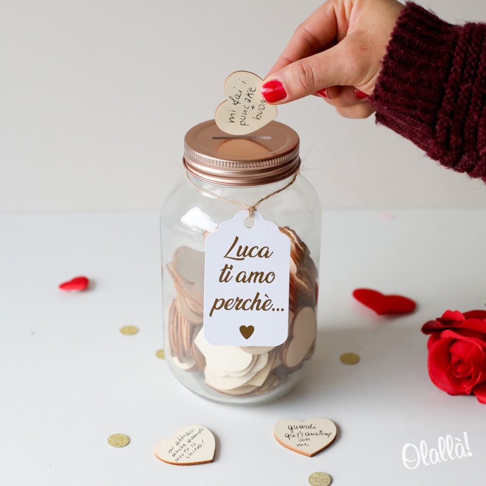 Targhetta Decorativa A Forma Di Cuore In Legno Con Scritta I Love My Life, Regalo Romantico
