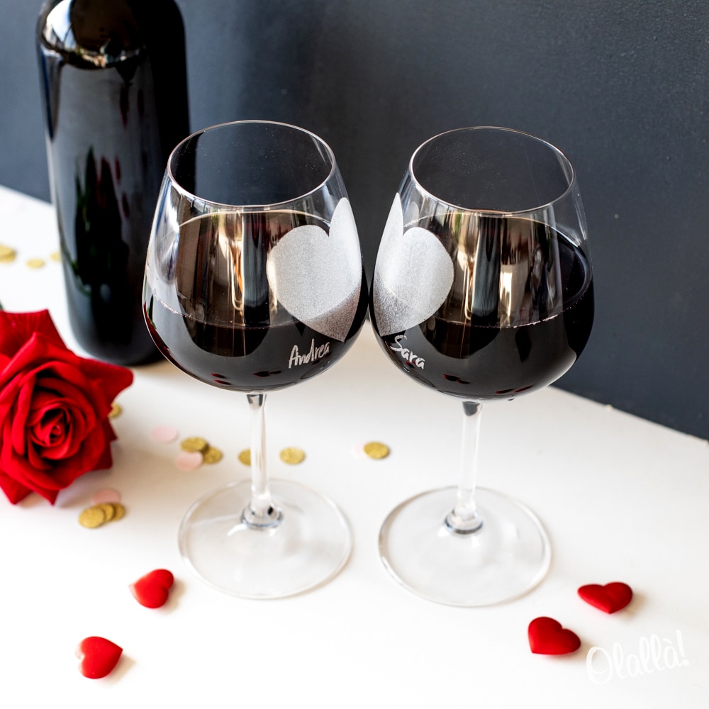 regalo di fidanzamento per coppia sposata Bicchieri da vino senza stelo da 325 ml Mr Right & Mrs Always Right 