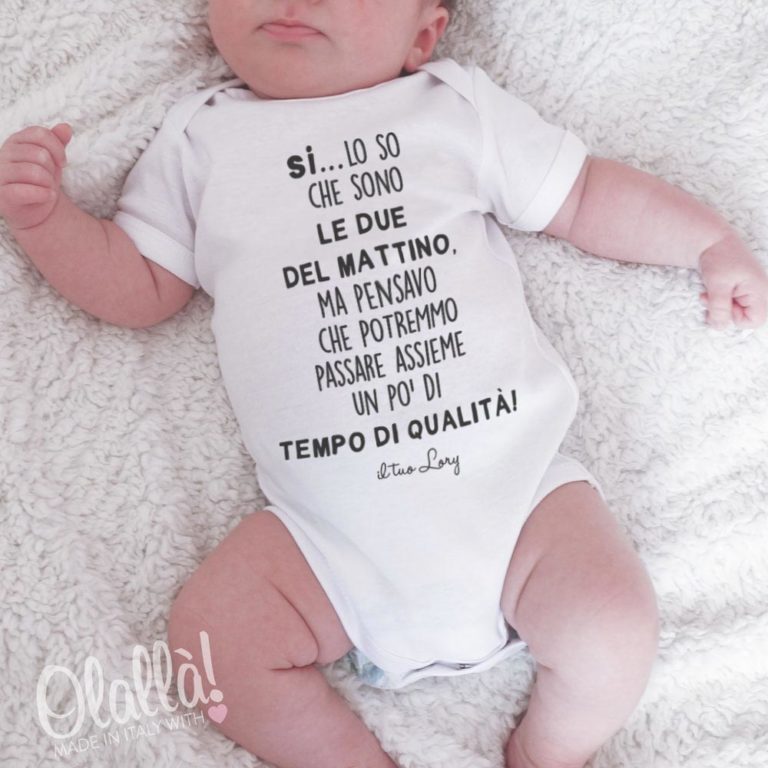 Body Neonato 'Prova Che Papà Non Gioca Solo' | Cotone Biologico | MoonWorks® | Regalo Nascita Originale
