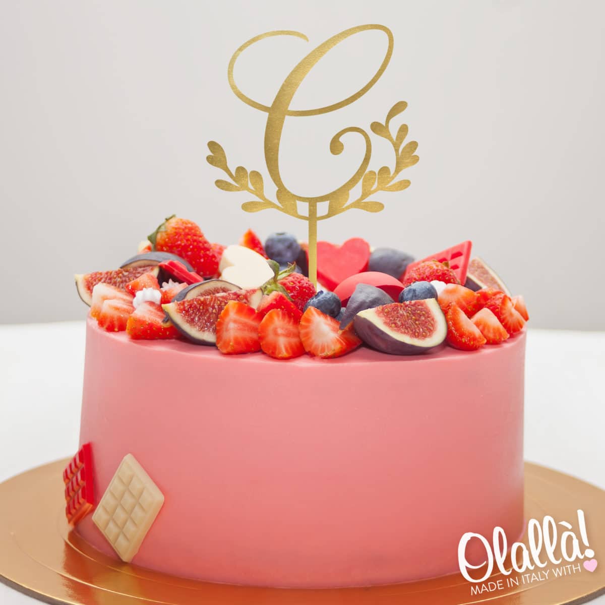 Cake Topper Personalizzato con Nome e Anni - Decorazione Torta