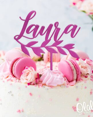 cake-topper-personalizzato-nome-foglie